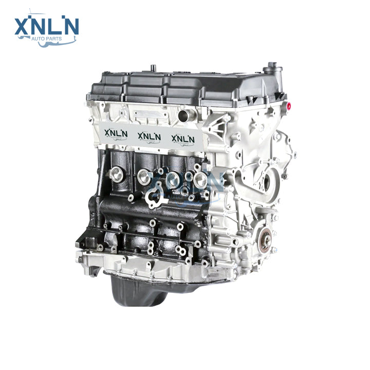 2TR-FE 2.7L long block engine three-quarter view, shot 2