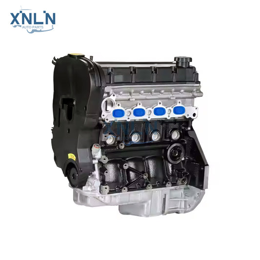F16D3 1.6L long block engine front three-quarter view