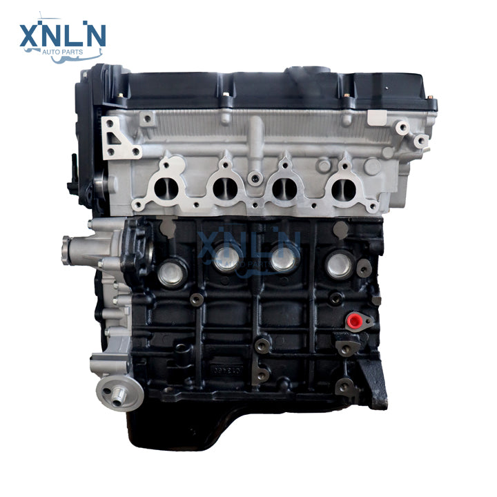 G4EE long block engine intake side view, four ports, shot 2
