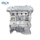 G4FD long block engine three-quarter view, blue caps