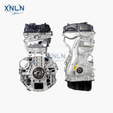 G4KE 2.4L long block engine rear and front view, engine pair