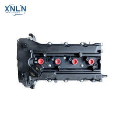 G4KE engine (long block) top view, valve cover