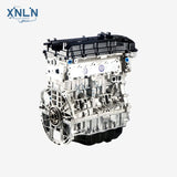 G4KE 2.4L long block engine rear three-quarter view