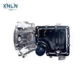 G4LA engine (long block) bottom view and oil pan