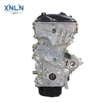 G4NA engine (long block) side view and timing chain cover