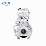 1ZZ-FE 1.8L long block engine rear view, crank seal