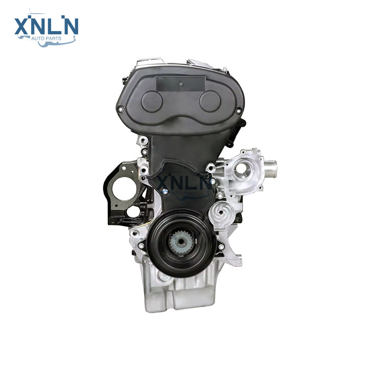 F16D4-LDE long block engine timing cover side, crank pulley