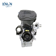F18D4-2HO long block engine timing cover side, crank pulley