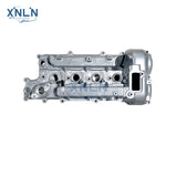 G4FJ long block engine three-quarter view, valve cover top