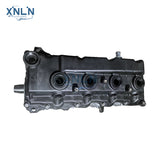 1KD-FTV 3.0L long block engine top view, four port openings