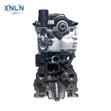 1KD-FTV 3.0L long block engine end view, crank hub