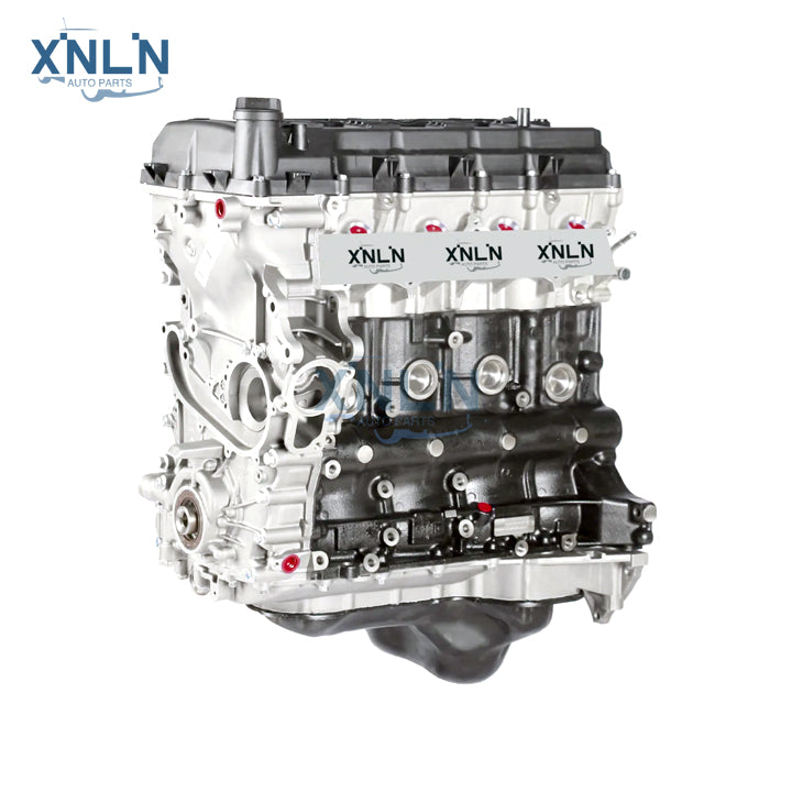2TR-FE 2.7L long block engine three-quarter view, shot 3