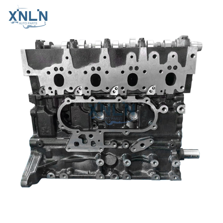 3L5L long block engine right side view