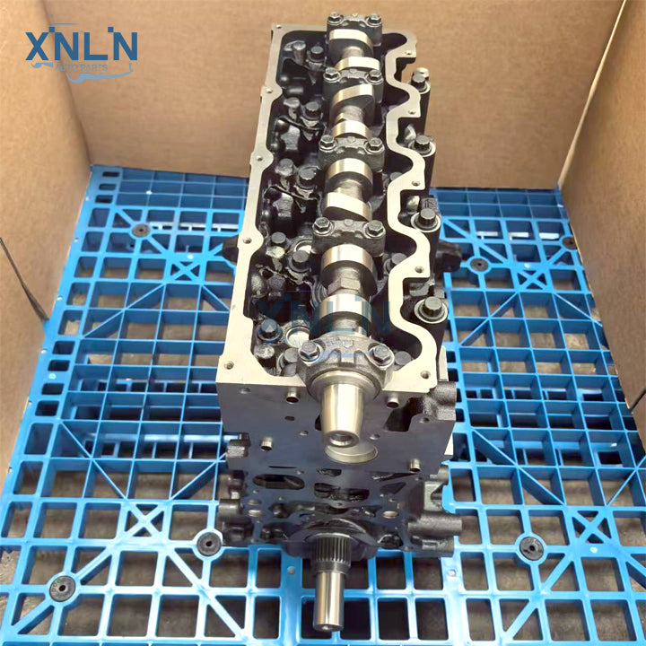 3L5L long block engine top view