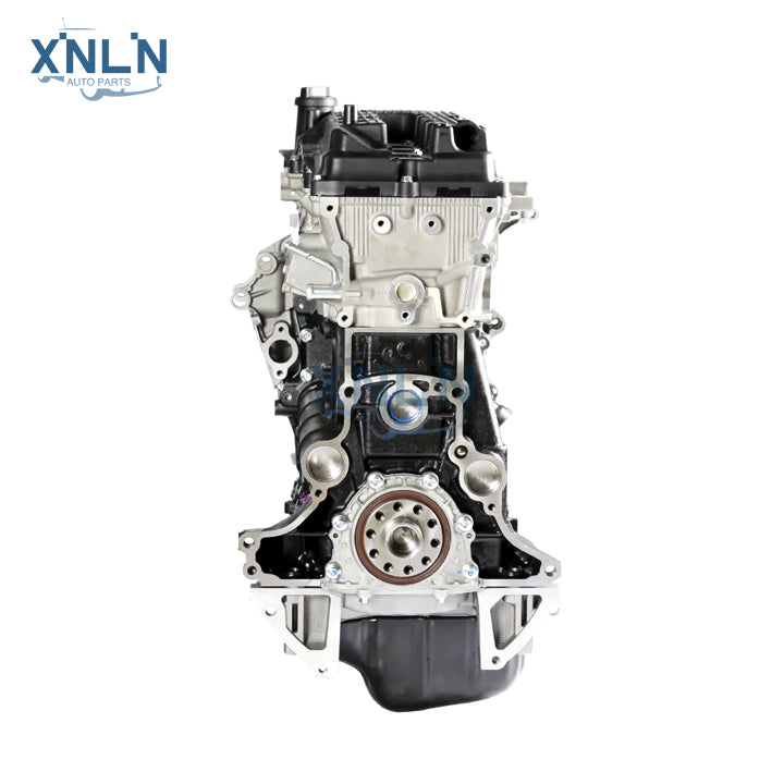 2TR-FE 2.7L long block engine rear view, crank hub