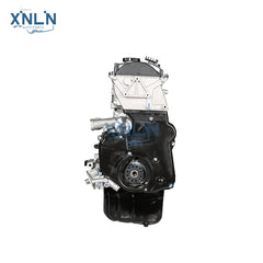 4G64 long block engine front view, timing cover