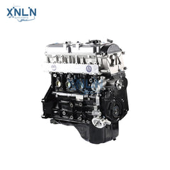 4G64 long block engine three-quarter view, timing sprocket