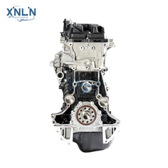 2TR-FE 2.7L long block engine rear view, crank hub
