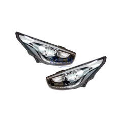 Tucson ix35 2013-2014 Car Led Headlights Projection light 92101-2S500 92102-2S500