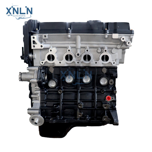 G4EE long block engine intake side view, four ports, shot 2