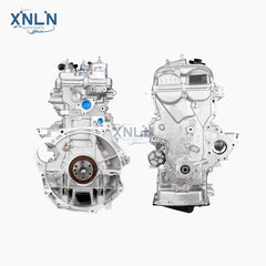 G4FD long block engine rear and front view