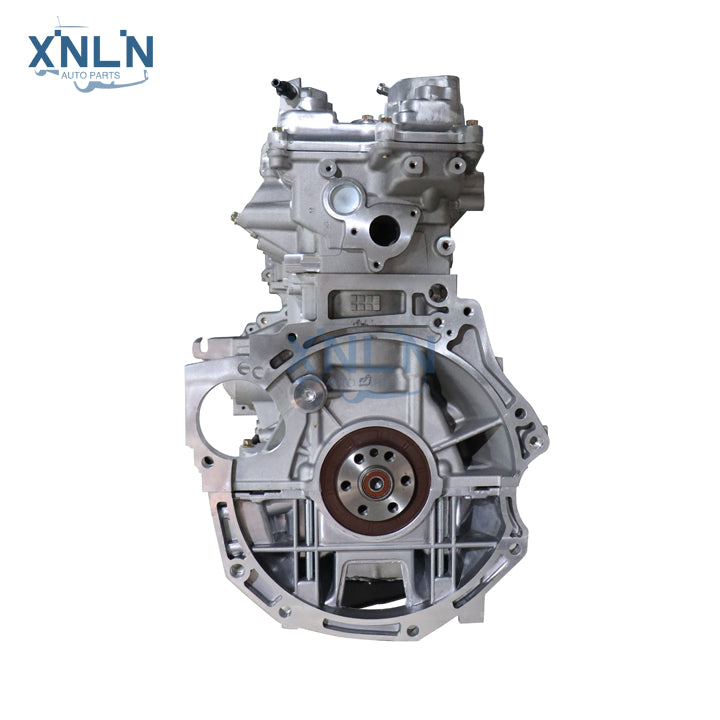 G4FD long block engine rear view, flywheel Shot2