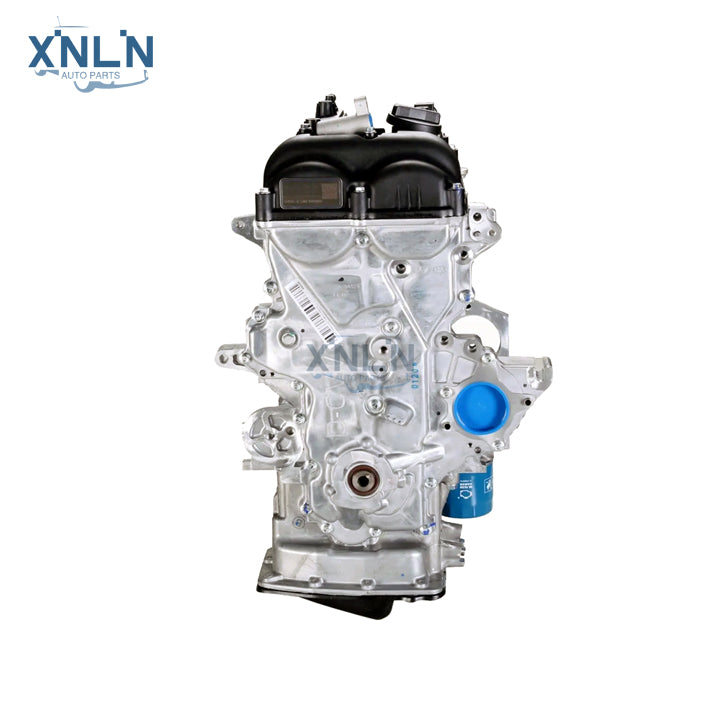 G4FG long block engine front view, oil filter