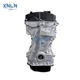 G4KE engine (long block) side view and timing chain cover，Low bracket