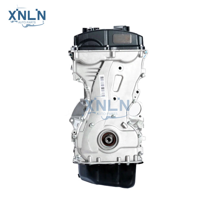 G4KE engine (long block) side view and timing chain cover，No bracket