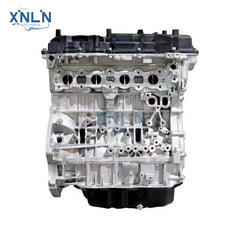 G4KJ long block engine front view, exposed block face