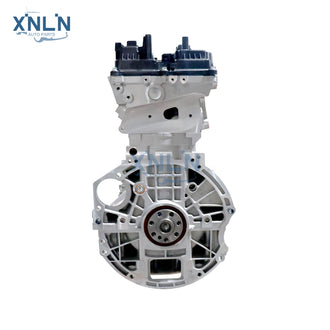 G4KJ Gen2 engine (long block) side view and flywheel