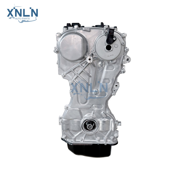 G4KJ Gen2 engine (long block) side view and timing chain cover