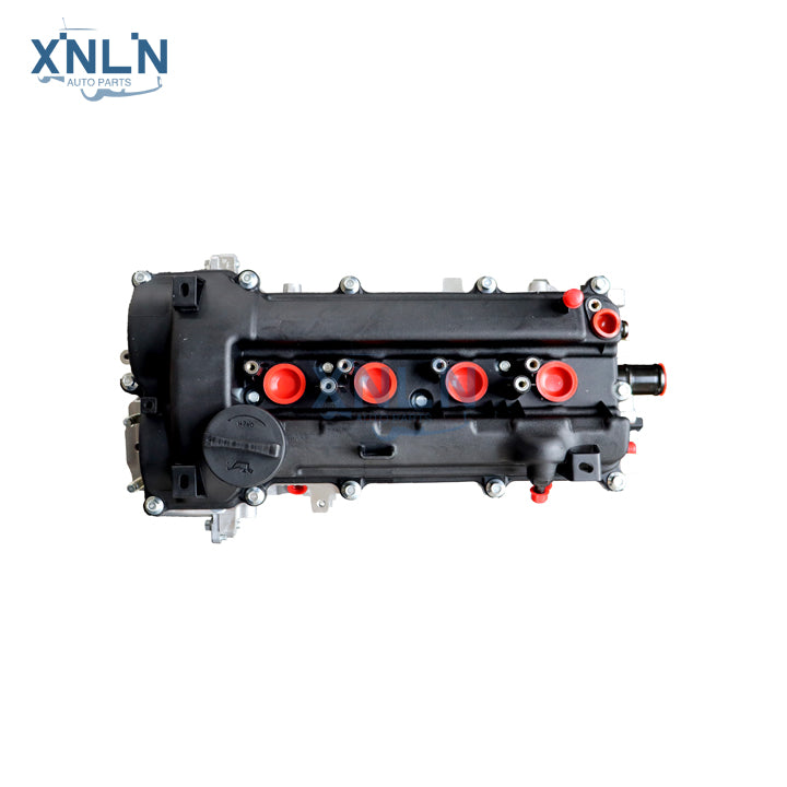 G4LA engine (long block) top view and valve cover