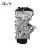 G4NC engine (long block) side view and timing chain cover