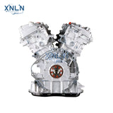 3GR-FE 3.0L long block engine front view, V6 crank hub