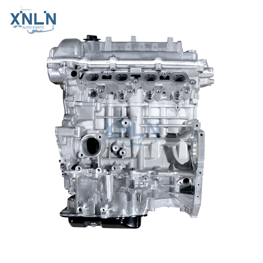 G4FJ 1.6T long block engine three-quarter view, shot 2
