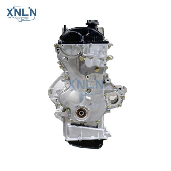 G4LC engine (long block) side view and timing chain cover