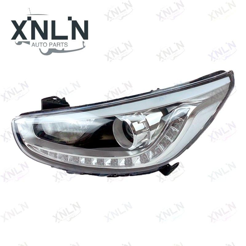 ACCENT (12~14) Car Led Headlights Projection light 92101-1R500 92102-1R500 - Xinlin Auto Parts